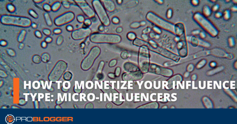 How to Monetise Your Influence Type: Micro-Influencers