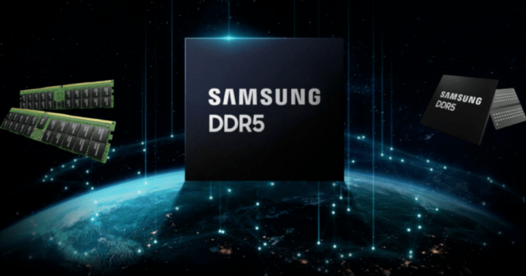 Samsung Begins 12nm DDR5 16 Gb DRAM Mass Production: Up To 7200 Mbps & 23% Efficient